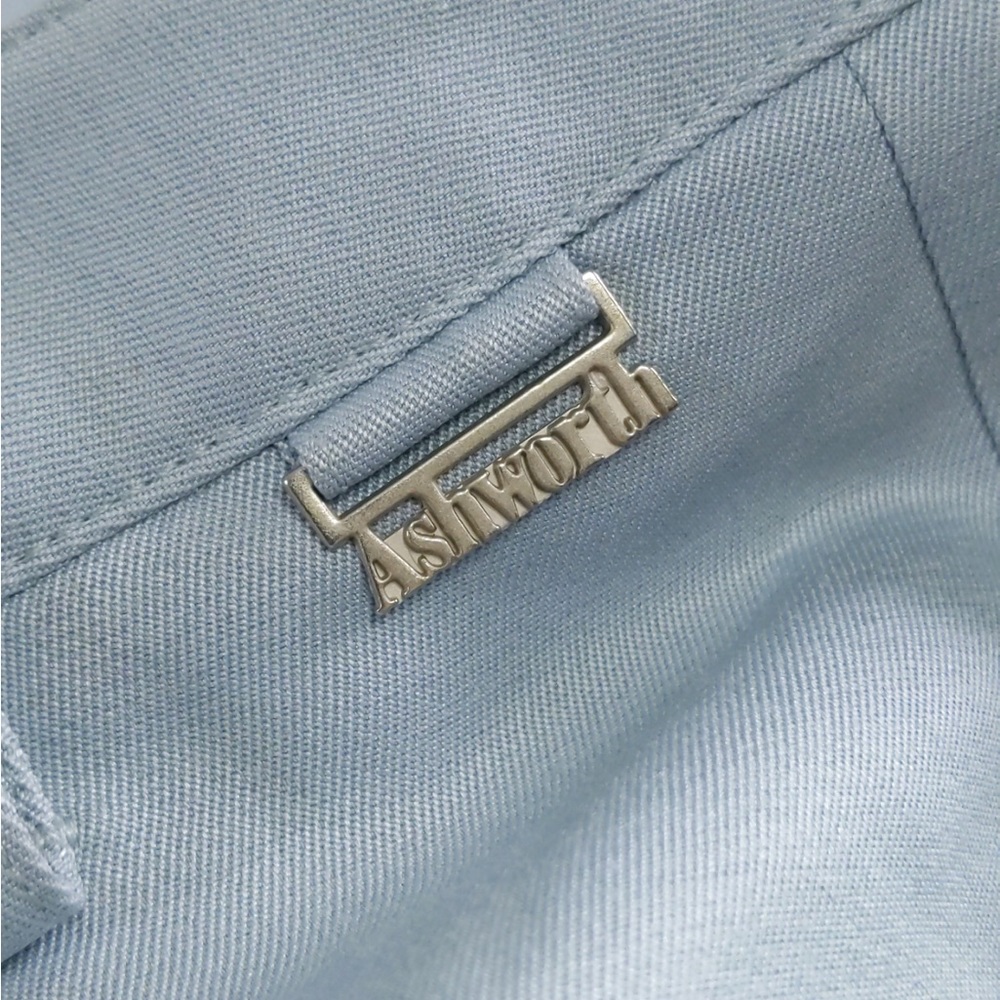 Ashworth Light Blue Golf Shorts - Picture 9 of 9